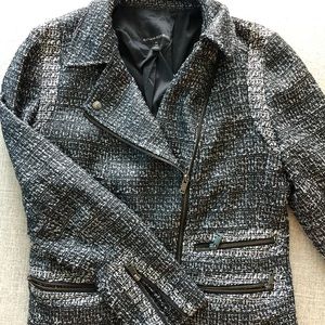 Tweed motto jacket